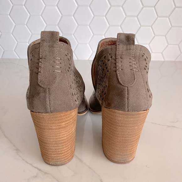 Beast Taupe Suede Booties - Picture 3 of 5